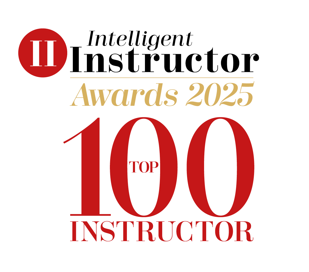 Intelligent Instructor Awards 2025 - Top 100 Instructor